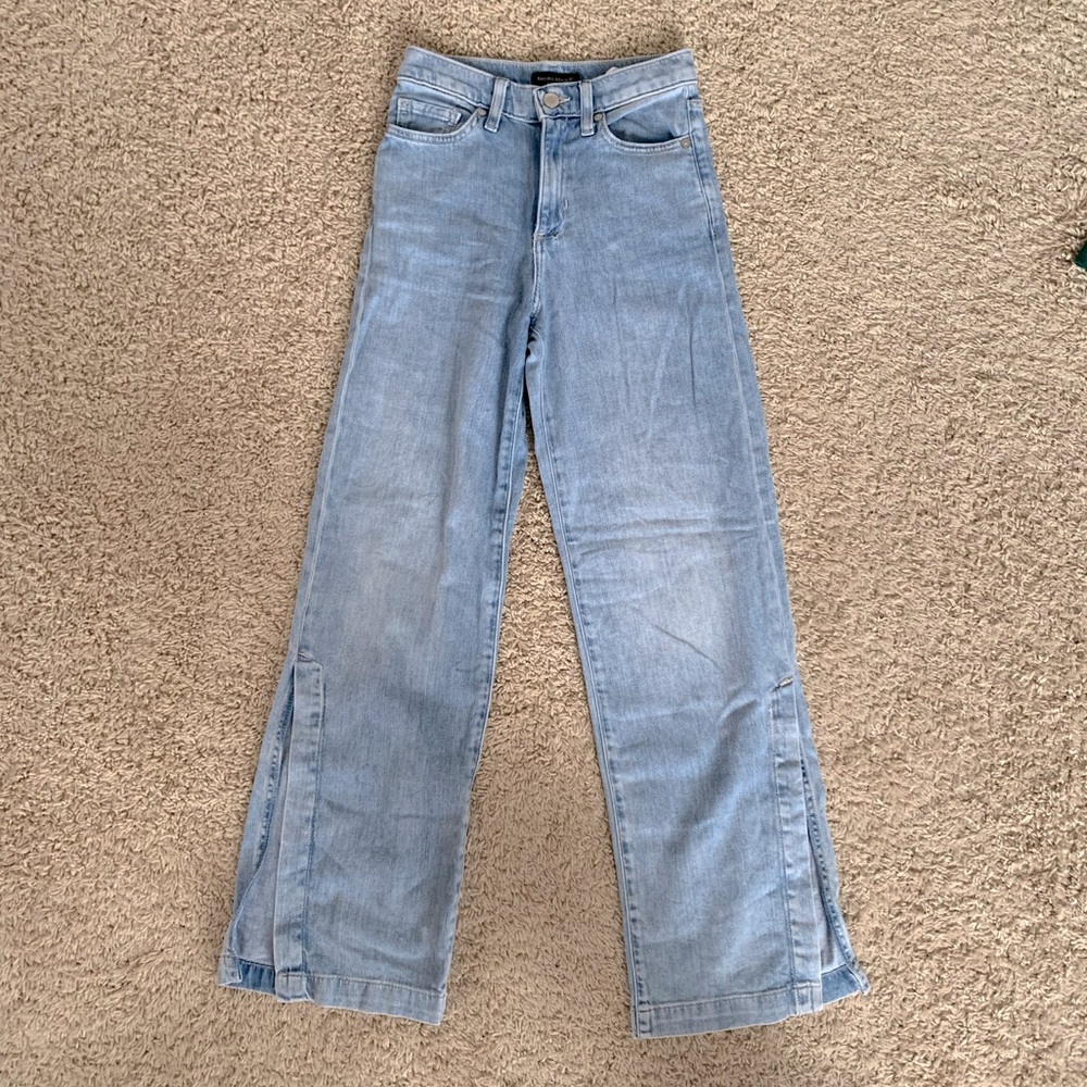 Banana Republic Split Wide Leg Jeans